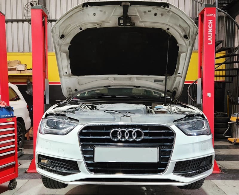 bảo dưỡng 100000km tại garage garage