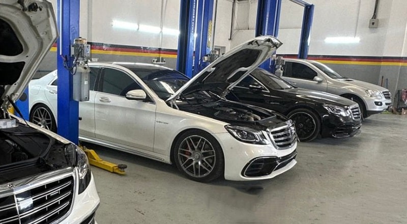 bảo dưỡng xe ô tô tại germany garage