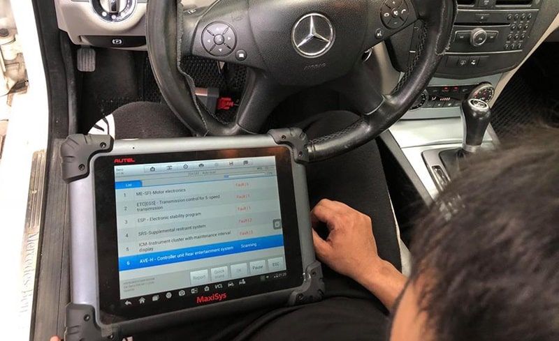chẩn đoán lỗi xe ô tô chi tiết chính xác