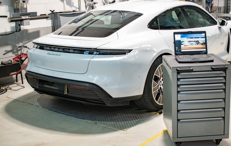 cách tìm gara chuyên sửa porsche