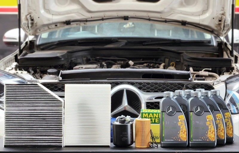 lựa chọn gara chuyên sửa xe mercedes tphcm