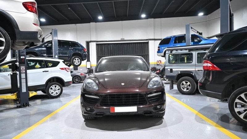dịch vụ sửa ô tô porsche