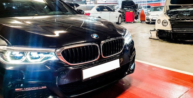 garage sửa chữa ô tô tại quận 7 tphcm