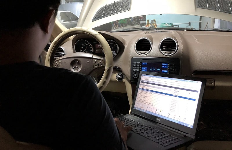 gara sửa chữa xe mercedes chuyên nghiệp