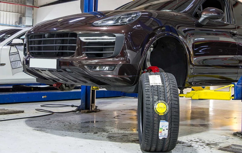 gara chuyên sửa xe porsche uy tín