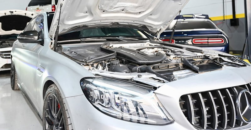 chi phí bảo dưỡng ô tô mercedes từng dòng