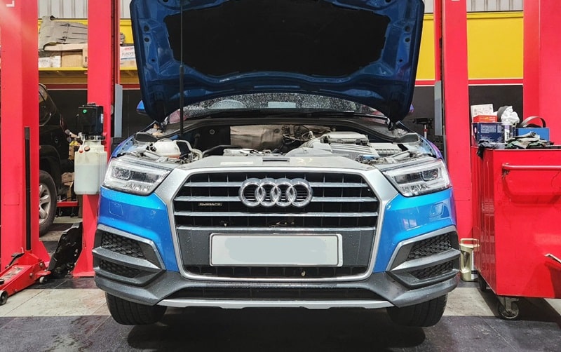 chi phí bảo dưỡng từng dòng xe audi