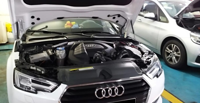 cách chọn gara sửa điều hòa ô tô audi