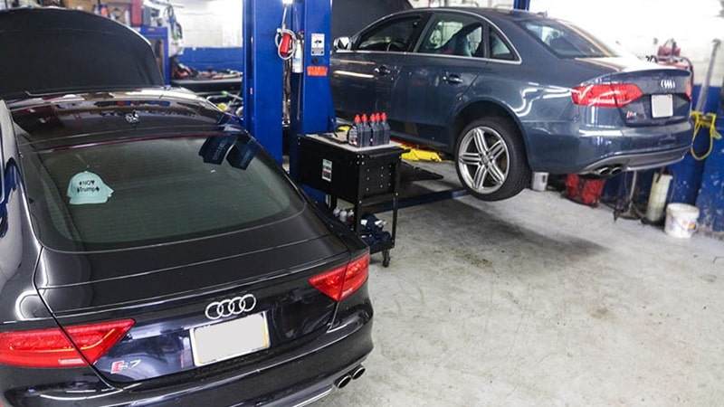 bảo dưỡng gầm xe audi uy tín định kỳ