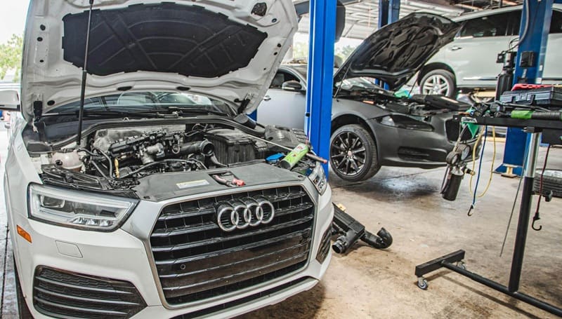 các lỗi gầm xe audi thường gặp