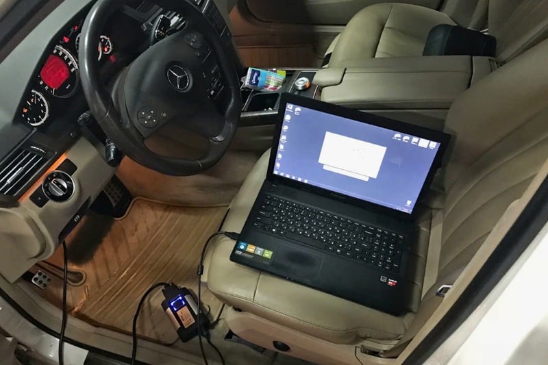 quy trình sửa chữa mercedes c class chuyên nghiệp