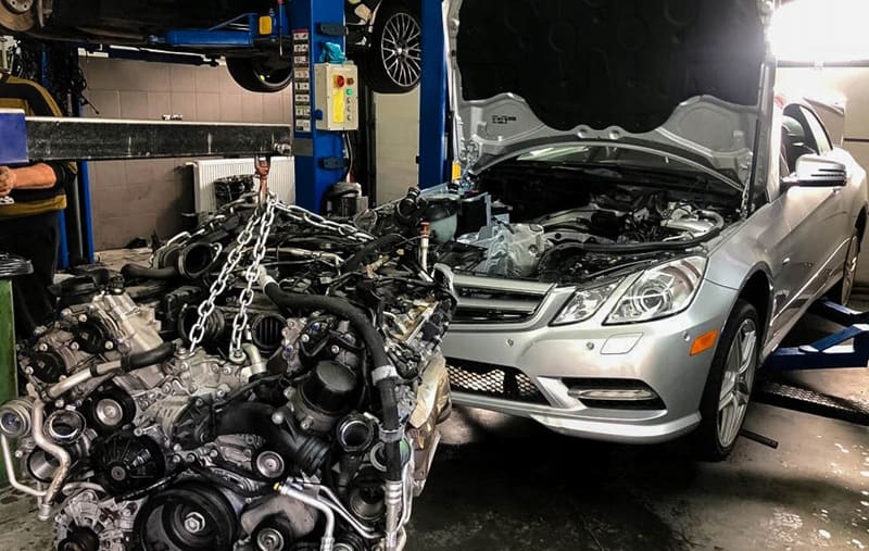 sửa chữa xe mercedes e class uy tín giá tốt