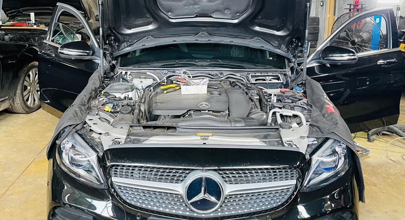 sửa ô tô mercedes c class