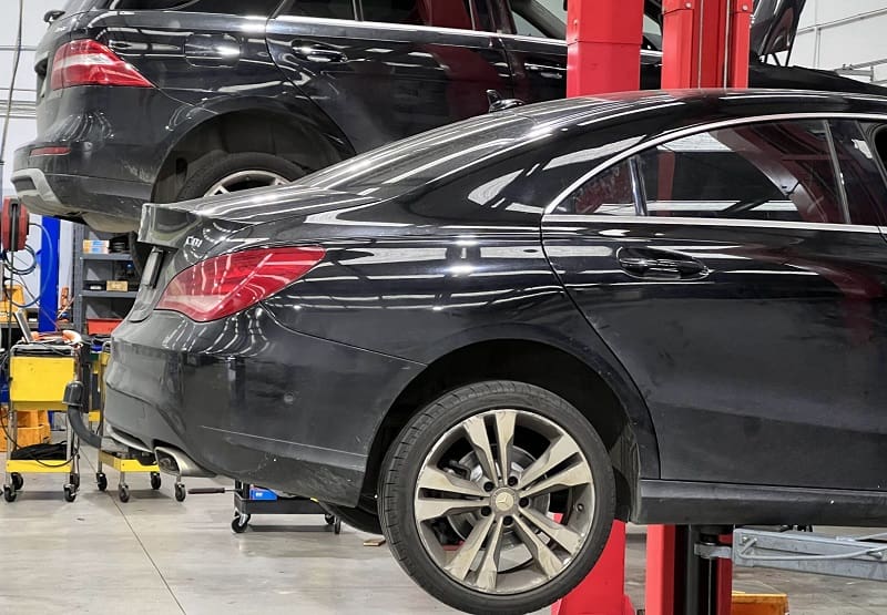 gara chuyên sửa xe mercedes cls quận 7