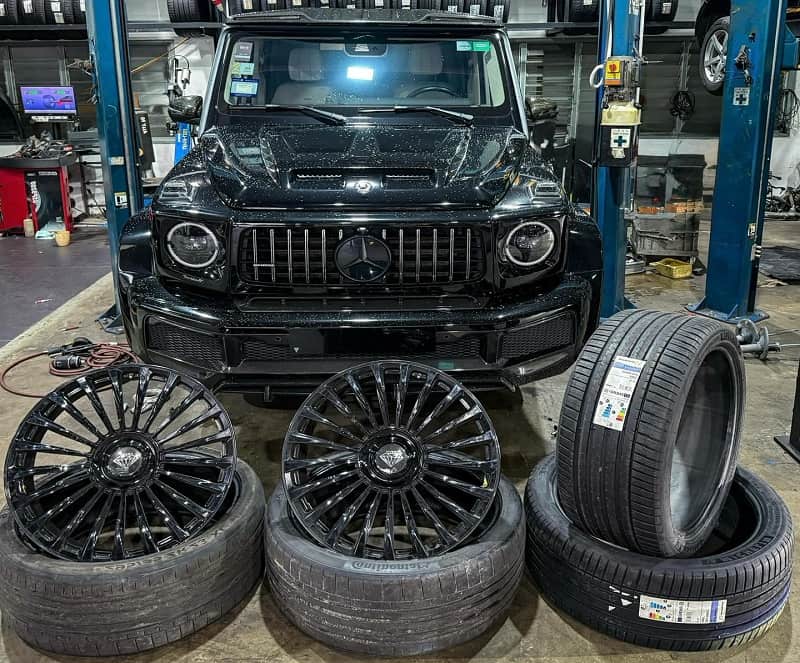 dịch vụ sửa xe mercedes gclass