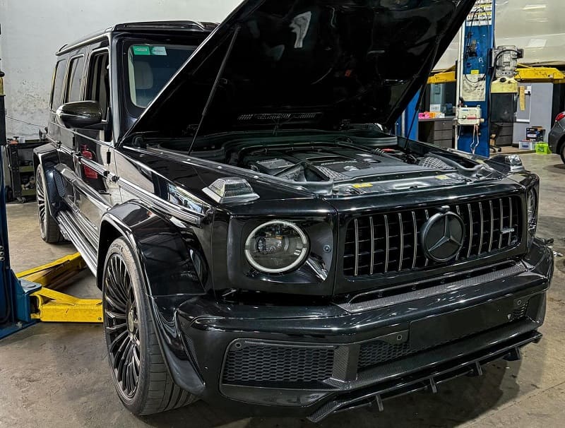 lỗi xe mercedes g class thường gặp là gì