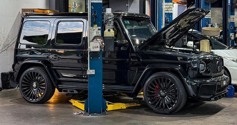 sửa g class mercedes tại tphcm