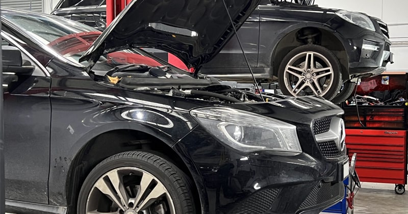 sửa mercedes cla class tại tphcm