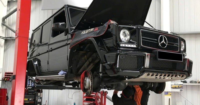 sửa mercedes g class tại tphcm