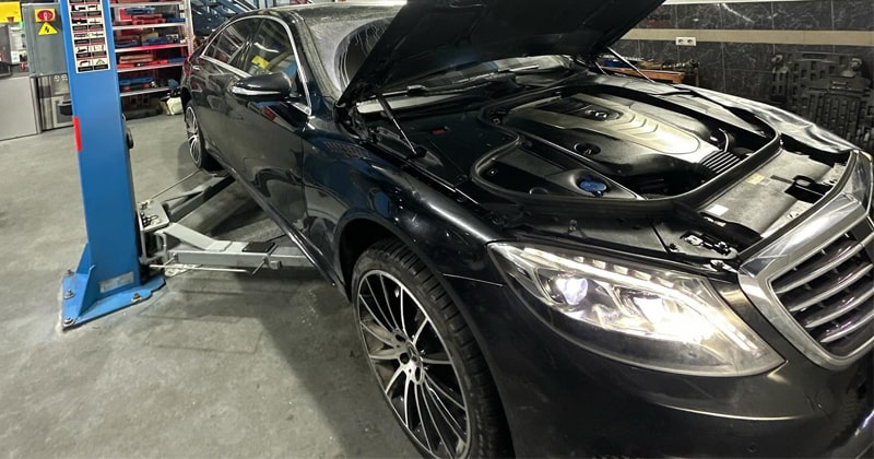 gara chuyên sửa mercedes s class tại tphcm