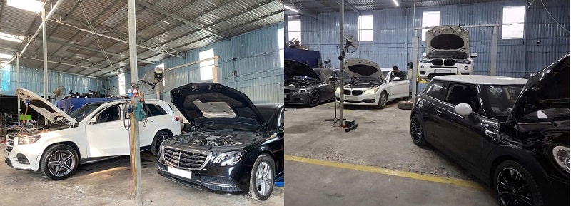 gara chuyên sửa xe đức tại quận 7 tphcm