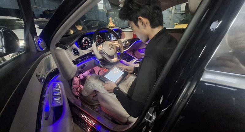 các tắt lỗi đèn check engine trên xe đức
